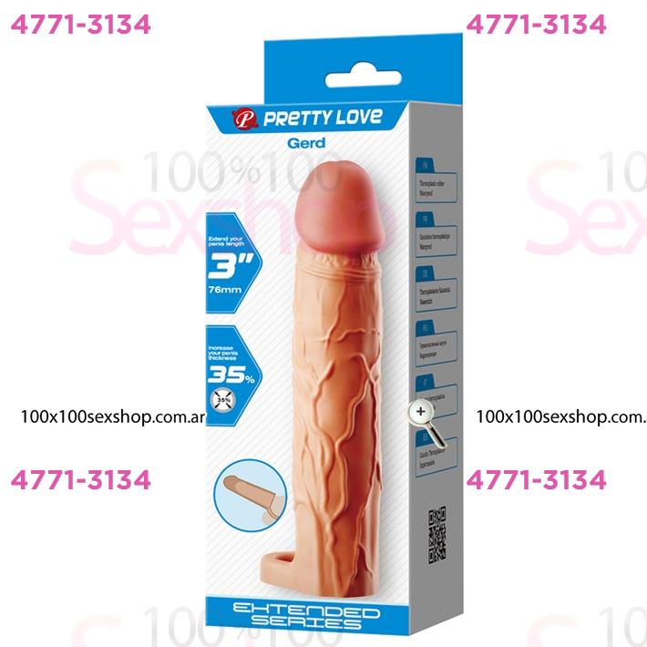 Extension Gerd para pene de 8 cm