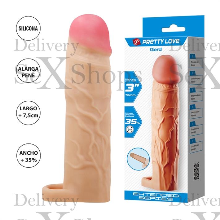 Extension Gerd para pene de 8 cm