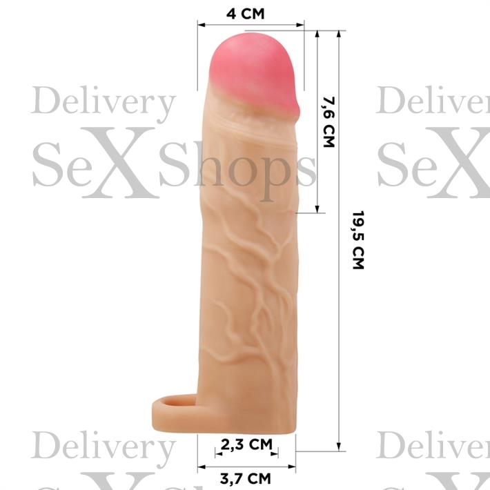 Extension Gerd para pene de 8 cm