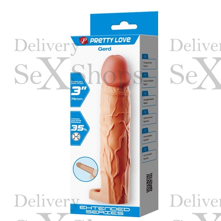 Extension Gerd para pene de 8 cm