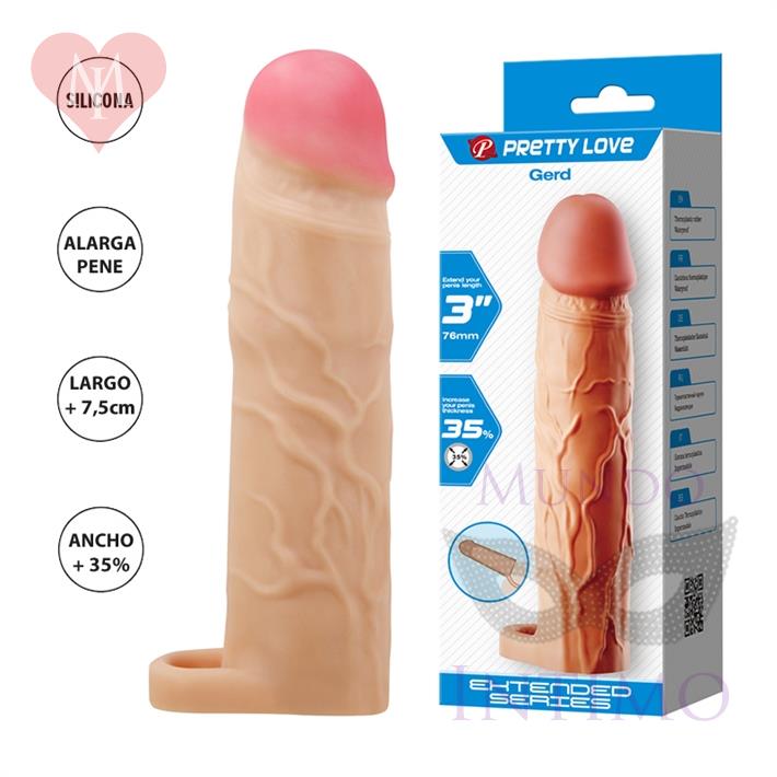 Extension Gerd para pene de 8 cm