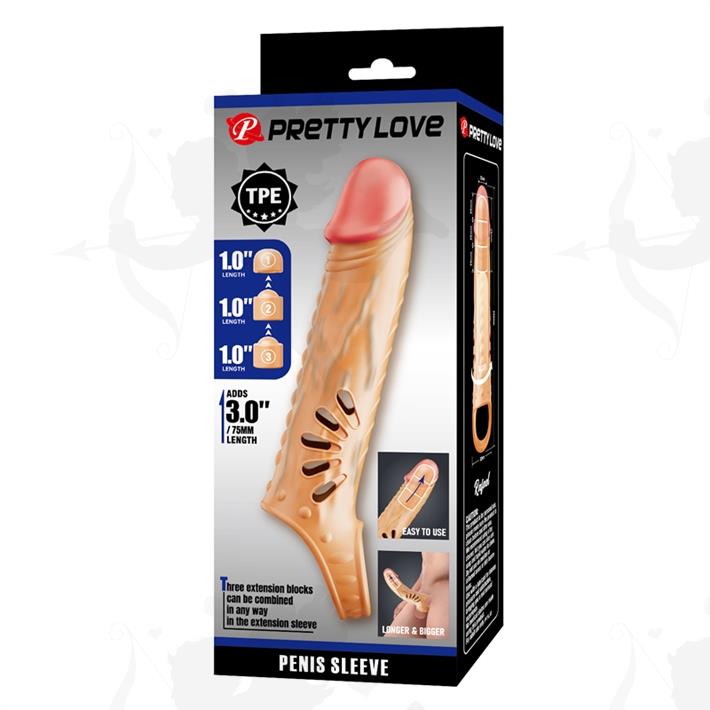 Extensor Premium Realista con 3 Tips Extensibles
