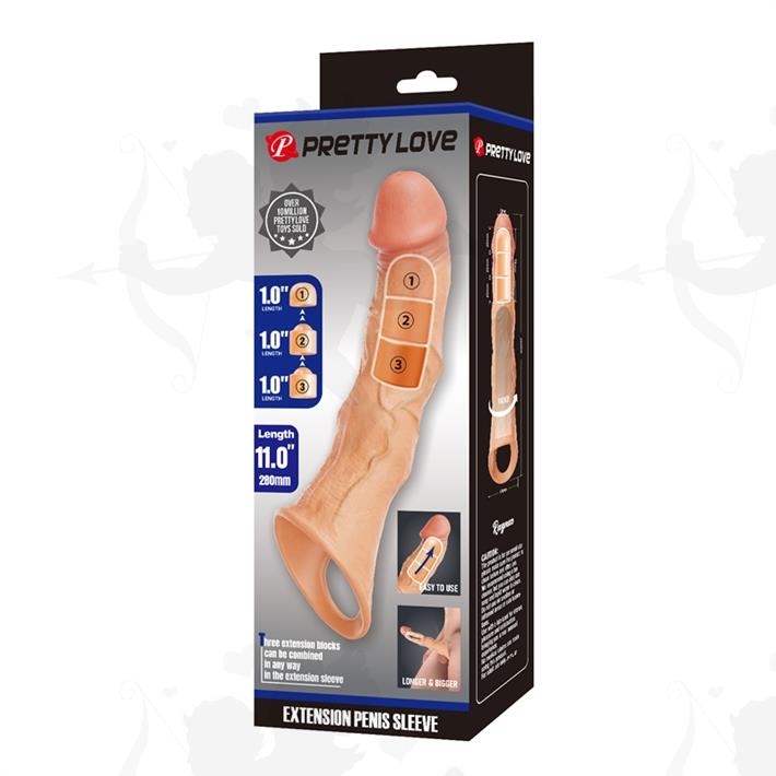 Funda extensora modular: diseño ajustable con múltiples combinaciones de longitud