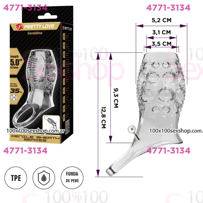 Funda parcial con anillo de bloqueo: diseño elástico que mantiene la sensibilidad natural