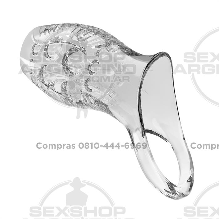 Funda parcial con anillo de bloqueo: diseño elástico que mantiene la sensibilidad natural