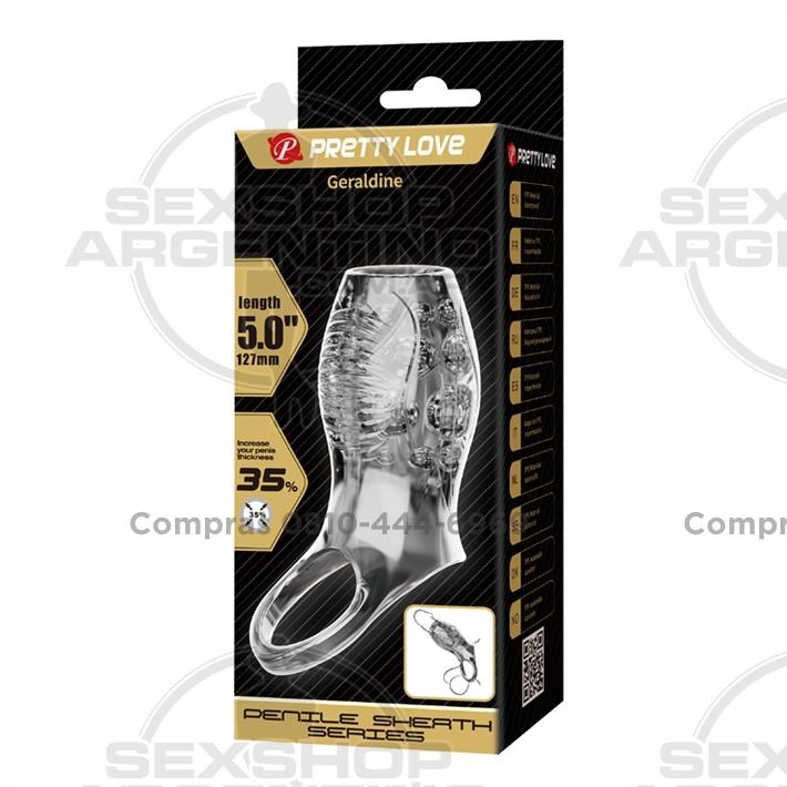Funda parcial con anillo de bloqueo: diseño elástico que mantiene la sensibilidad natural