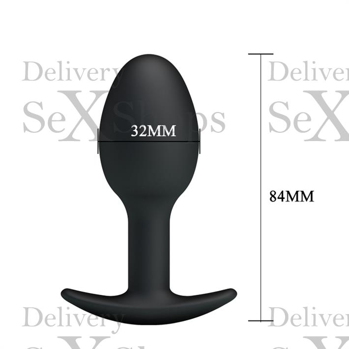 Plug anal dilatador de silicona