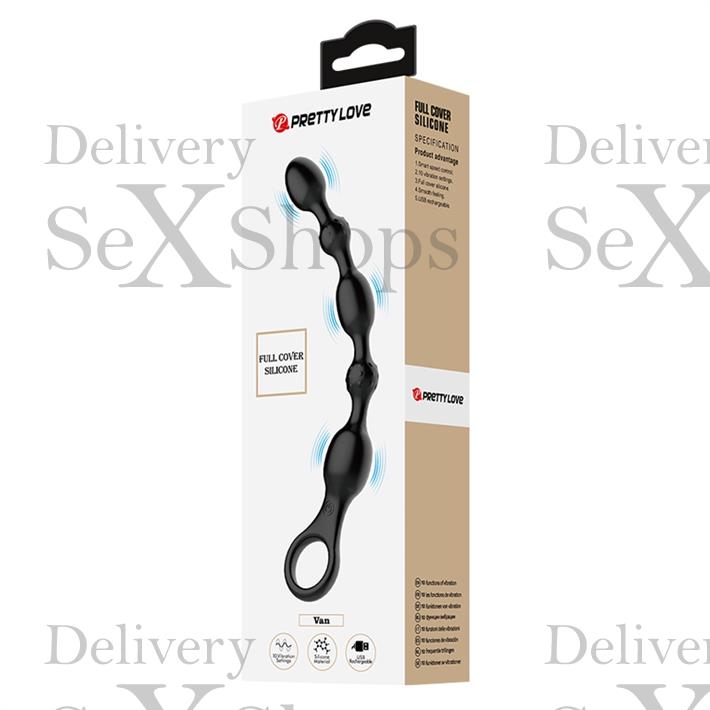 Dilatador anal flexible con vibracion