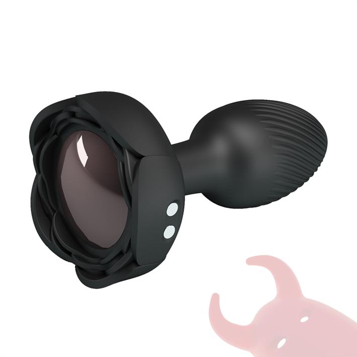 Plug Anal con Luces LED y Vibraciones Potentes