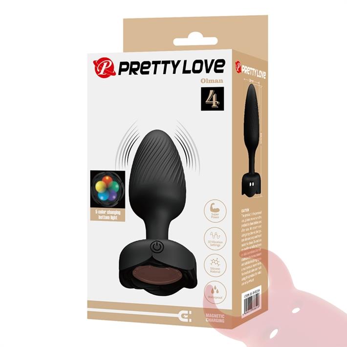 Plug Anal con Luces LED y Vibraciones Potentes