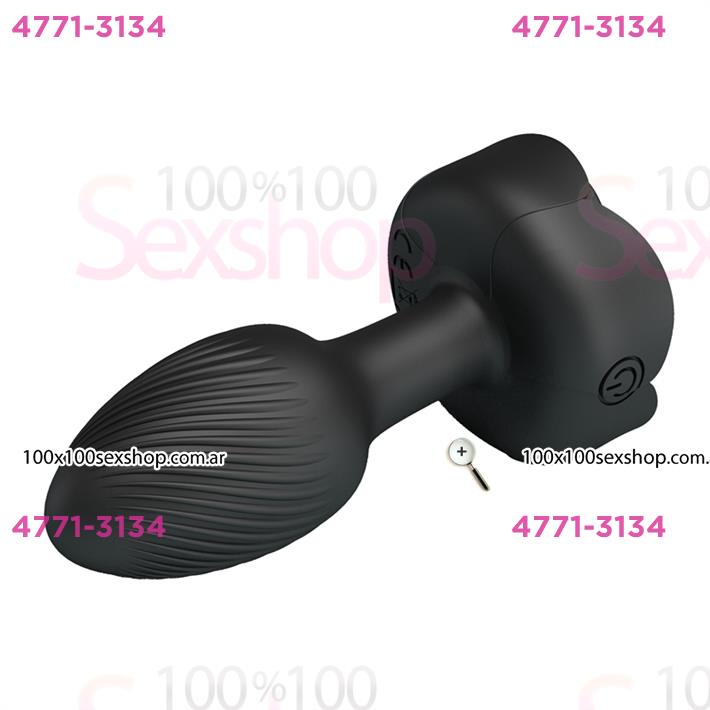 Plug Anal con Luces LED y Vibraciones Potentes