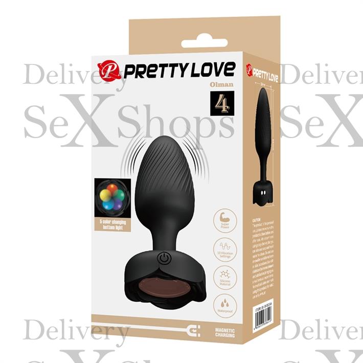 Plug Anal con Luces LED y Vibraciones Potentes