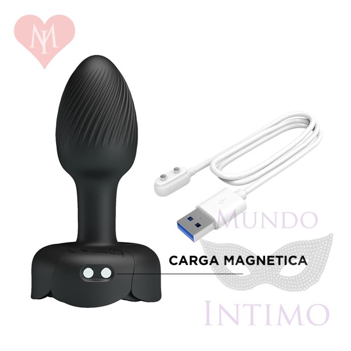 Plug Anal con Luces LED y Vibraciones Potentes