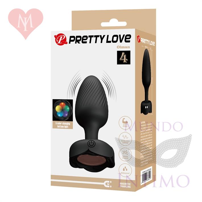 Plug Anal con Luces LED y Vibraciones Potentes
