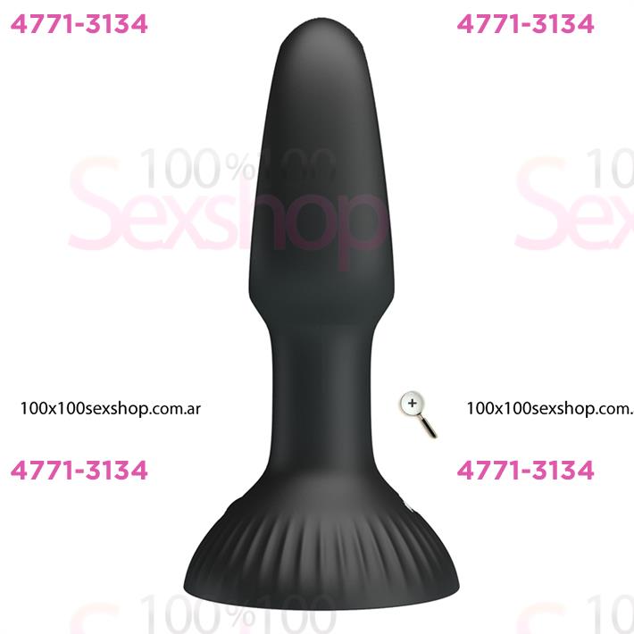 Cód: CA SS-PL-040197 - Hubert dilatador anal con estimulador con movimiento y carga USB - $ 91000