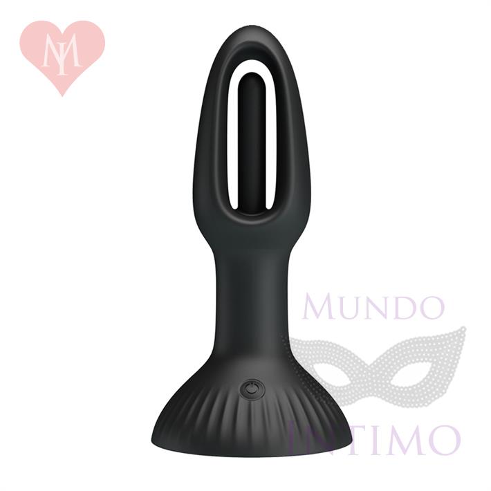 Hubert dilatador anal con estimulador con movimiento y carga USB