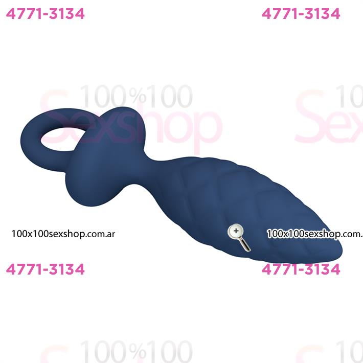Plug anal de silicona: diseño suave, flexible y cómodo