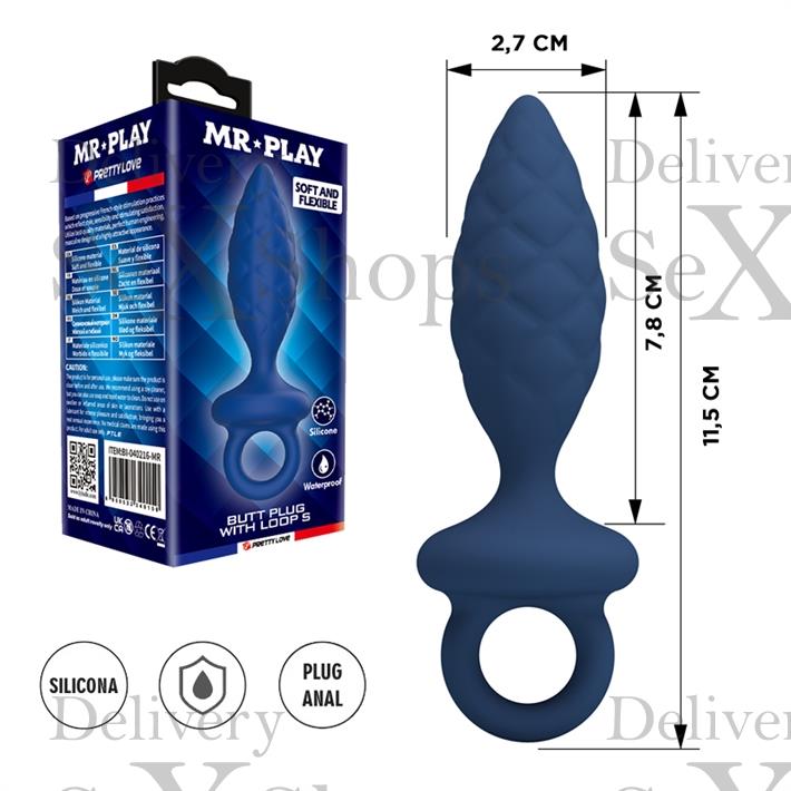 Plug anal de silicona: diseño suave, flexible y cómodo Plug anal de silicona: diseño suave, flexible y cómodo
