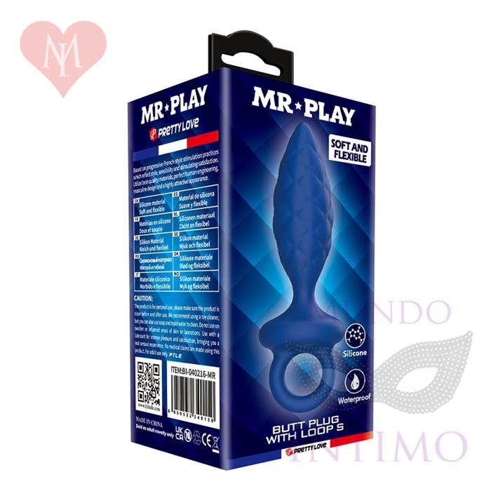 Plug anal de silicona: diseño suave, flexible y cómodo