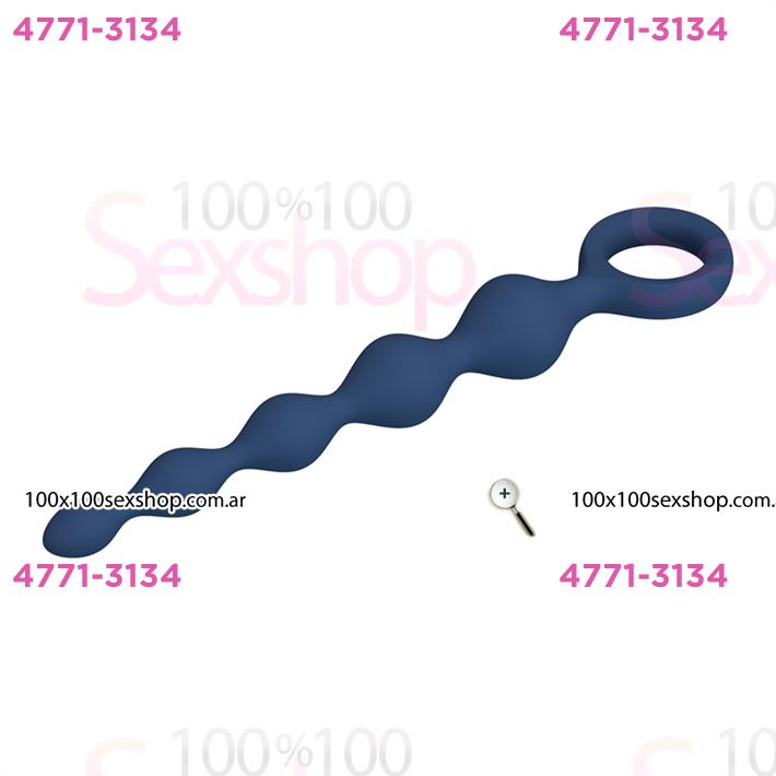 Bolitas anales de silicona: diseño progresivo flexible para estimulación gradual