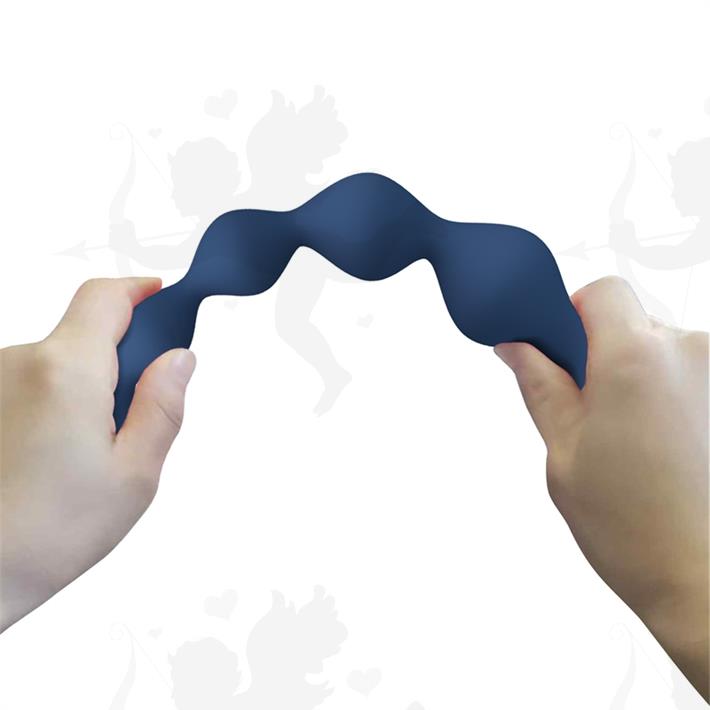 Bolitas anales de silicona: diseño progresivo flexible para estimulación gradual