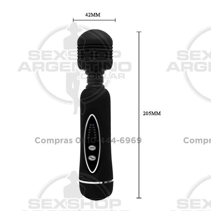 Estimuladores, Estimuladores femeninos - Masajeador estimulador tipo microfono con accesorios