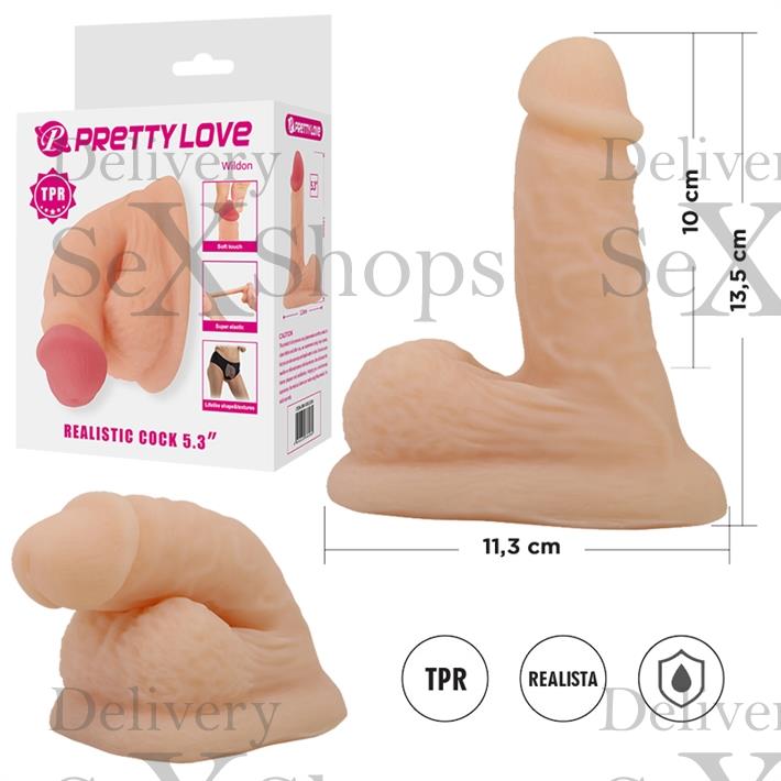 Dildo realista flexible: textura natural con diseño elástico y tacto suave Dildo realista flexible: textura natural con diseño elástico y tacto suave