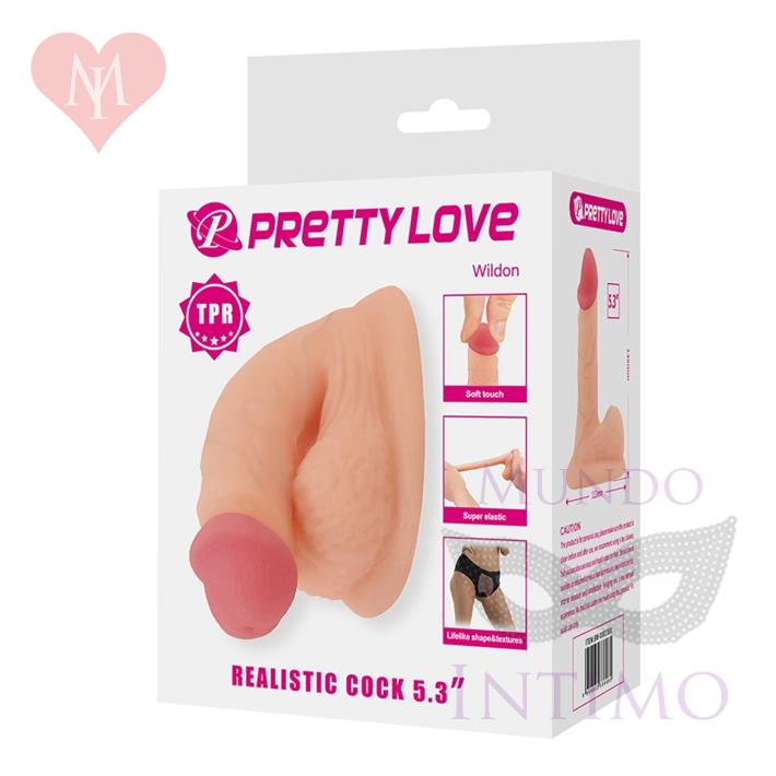 Dildo realista flexible: textura natural con diseño elástico y tacto suave