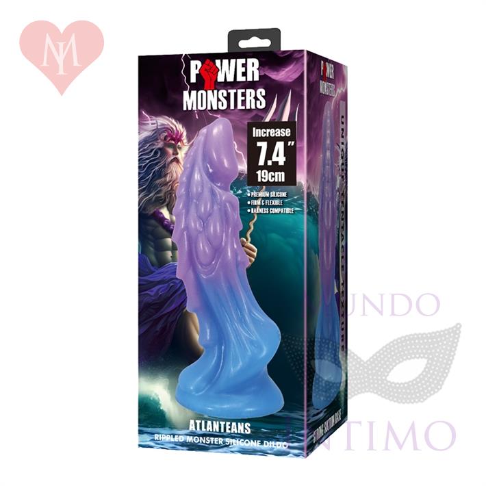 Monster dildo de silicona con sopapa
