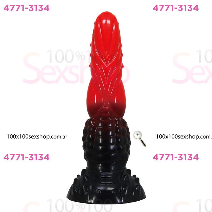 Dildo Monster con sopapa de silicona