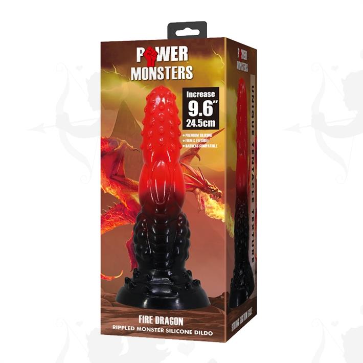 Dildo Monster con sopapa de silicona