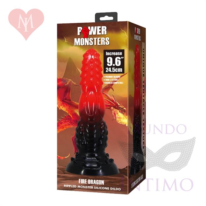 Dildo Monster con sopapa de silicona