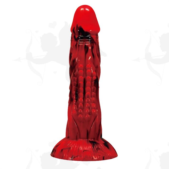 Monster dildo de silicona con sopapa