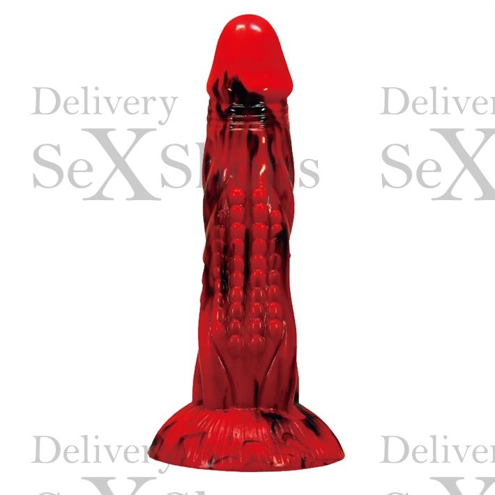 Monster dildo de silicona con sopapa Monster dildo de silicona con sopapa
