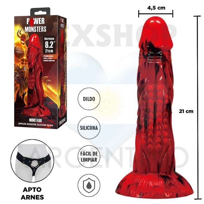 Monster Minotauro - dildo con sopapa