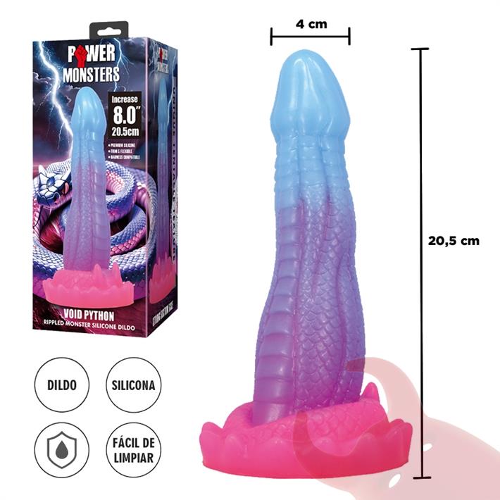 Dildo Monster con sopapa de silicona