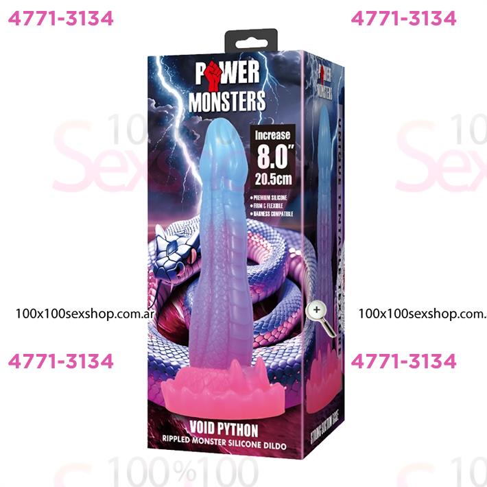 Dildo Monster con sopapa de silicona