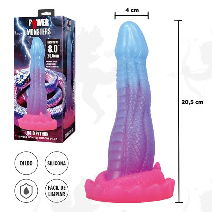 Dildo Monster con sopapa de silicona