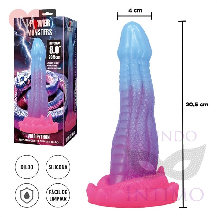 Dildo Monster con sopapa de silicona