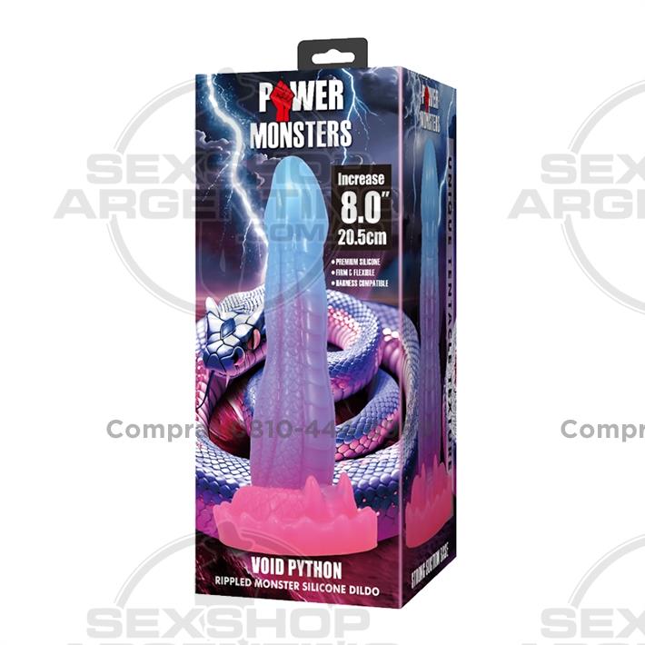 Monster Void Python - dildo realistico con sopapa