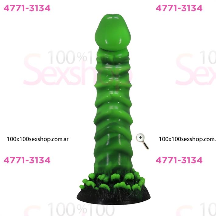 Monster dildo de silicona con sopapa