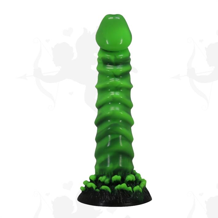 Monster dildo de silicona con sopapa