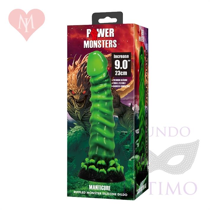 Monster dildo de silicona con sopapa