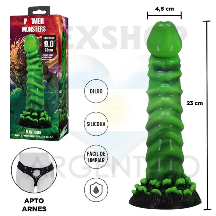 Monster Manticore - dildo con sopapa