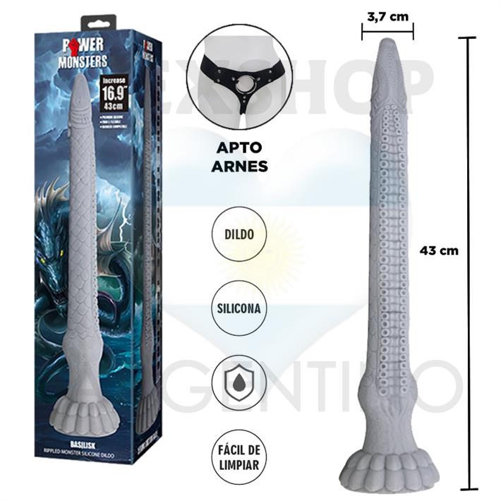 Monster Basilisk - dildo con sopapa