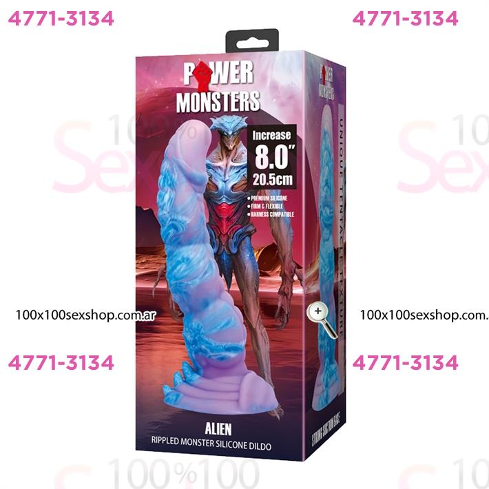 Monster ALIEN dildo con sopapa