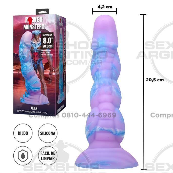 Monster ALIEN dildo con sopapa