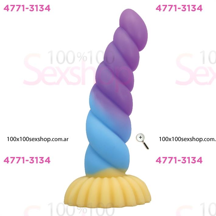 Dildo monster con sopapa de silicona