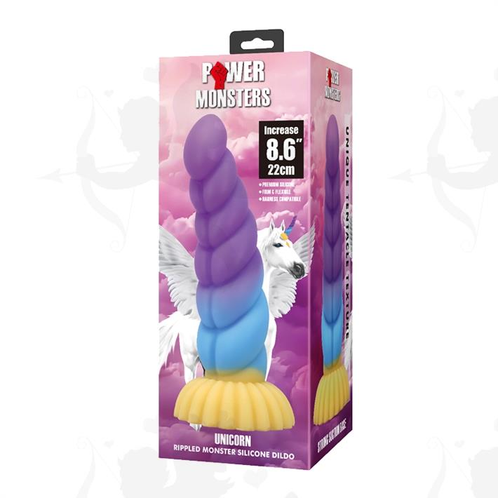 Dildo monster con sopapa de silicona