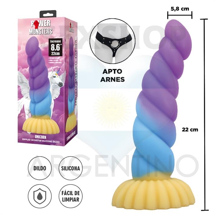 Monster Unicorn - dildo con sopapa
